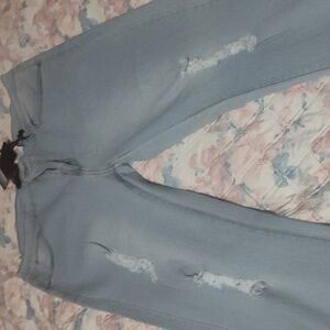 Stylish Light Blue Women's Jeans